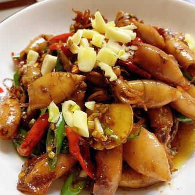 最后装盘，剩下一点蒜末撒上去OK